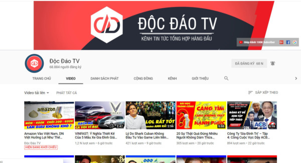 doc dao tv atpsoftware - Youtube Marketing Là Gì? Cách Kinh Doanh Bán Hàng & Kiếm Tiền Trên Youtube Chi Tiết Nhất Từ A - Z