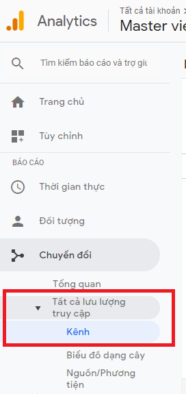 Xem lưu lượng truy cập website